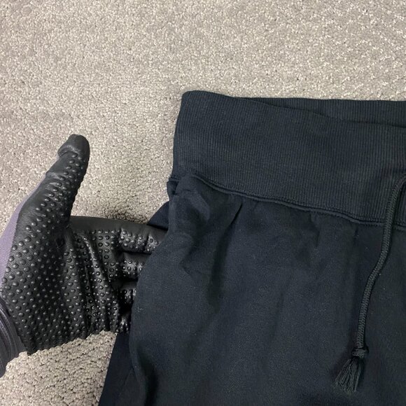 Nike Phoenix Fleece High Waisted Joggers Pants Women's Large Black Gym Running - Picture 3 of 14